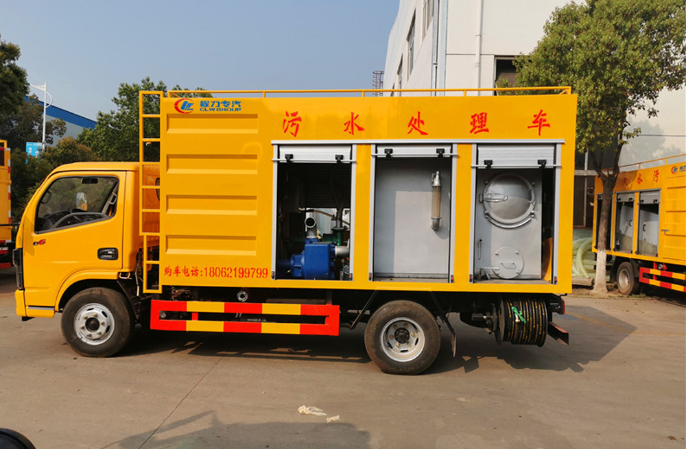 金山污水分离车