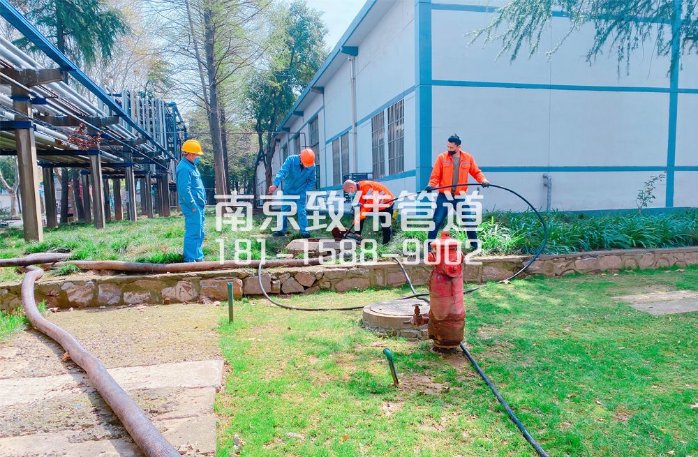 360金山石化工厂管道清洗
